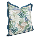 24 x 24 Outdoor Pillow Fern Indigo - Poly Insert