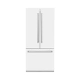 ZLINE 36" 19.6 cu. Ft. Panel Ready Built-In 3-Door French Door Refrigerator with Internal Water and Ice Dispenser RBIV-36