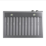 Kucht 36" Ducted Under Cabinet Range Hood Stainless Steel with Digital Controls KRH360-SS