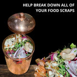 Copper Kitchen Compost Bin (Canisters)