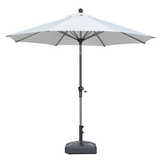PURPLE LEAF Round Tiltable Patio Umbrella Poolside Porch Table Umbrella