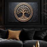 3D Celtic Tree of Life Wall Art V
