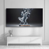 Modern Abstract Couple Dance Wall Art