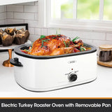 Royalcraft Electric Roaster Oven with Removable Pan 22QT