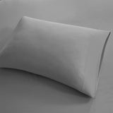 Smart Cool Quick Drying Solid Microfiber Sheet Set, Grey
