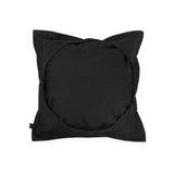 Puff Ottoman Cover & Cushion Shar Pei Charcoal/Black