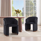 Amber Curved Dining Chair