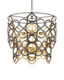 Mauresque Medium Bronze & Gold Chandelier