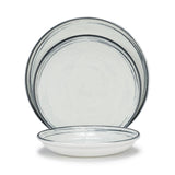French Home, Water's Edge, Porcelain 12-Piece Dinnerware Set