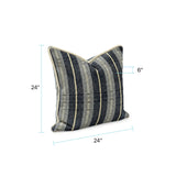 Roper Midnight 24x24 Pillow