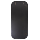 Matte Black Metal Dressing Mirror