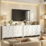 7-Drawer Dresser – Modern Storage with Wave Design