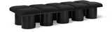 Pavilion - 10 Piece Modular Bench With Black Base