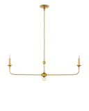 Nottaway Linear Gold Chandelier