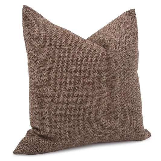 24 x 24 Pillow Panama Chocolate - Down Insert