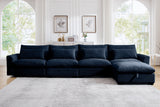 PERTH 157" 4-Seater Sofa with 1 Ottoman