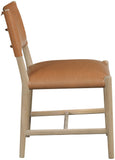 Andie - Vegan Leather Upholstered Dining Chair (Set of 2) - Natural Base