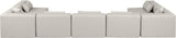 Cube - 7 Piece Modular U-Shaped Sectional
