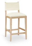 Avon - Vegan Leather Counter Stool