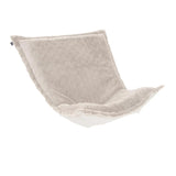 Puff Chair Cushion Angora Natural -Cushion and Cover Only