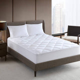 Plush Diamond Quilted Luxury Mattress Pad, Hotel King, King