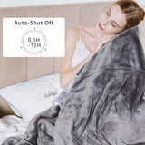Electric Heated Blanket King Size, Dual Control