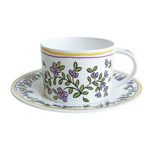 Forget Me Not Fine Bone China Cup & Saucer