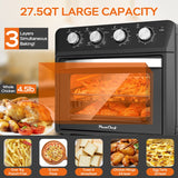 Plum Chef 27.5QT 6-in-1 Air Fryer Oven, 1600W
