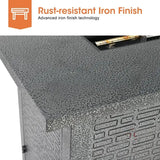 Wholesale 41.7" 50,000 BTU Propane Fire Pit Table with Lid & Cover