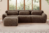 MELLOW 114" 3-Seater Sofa with 1 Ottoman