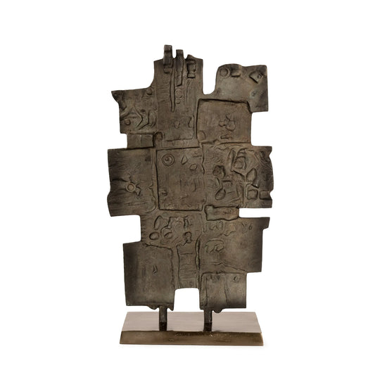 Patina Aged Brass Sculpture