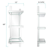 Trellis 3 shelf wall display