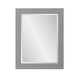 Stucco Vanity Mirror - Gray