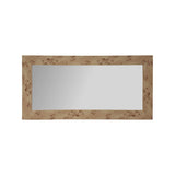Burled Wall Mirror