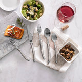 Laguiole Connoisseur 20-Piece 18/10 Stainless-Steel Flatware