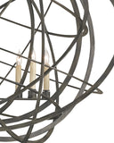 Genesis Black Orb Chandelier