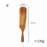 Acacia Wood Spatula Set Natural Cooking Utensils