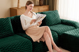LAURENT 146" 4-Seater Sofa with 2 Ottomans