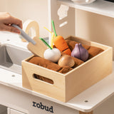 ROBUD Wooden Kids Play Kitchen Set - Planting