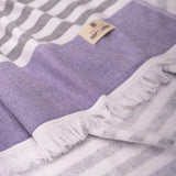 4 Packed Terry Peshtemal and Premium Beach Towel, Mediterranean Cotton Turkish Peshtemals, 35" x 60", Modern & Traditional Turkish Bath Towels