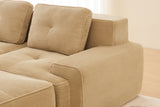 CORDELIA 116" 4-Seater Sectional with 1 Ottoman