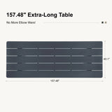 PURPLE LEAF Sanori Outdoor Dining Set Weather-Resistant Aluminum Table and Chairs Set with Backrest Pillow and Olefin Cushions for Deck