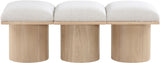 Pavilion - 3 Piece Modular Bench With Natural Base