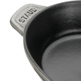 STAUB Cast Iron 9-inch x 6.6-inch Oval Covered Baking Dish