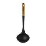 Staub Silicone with Wood Handle Cooking Utensil, Soup Ladle