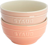 Staub Ceramic 6-pc 4.75-inch Small Universal Bowl Macaron Pastel Colors