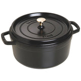 STAUB Cast Iron 5.5-qt Round Cocotte