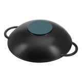 Staub Cast Iron 6-qt Wok - Matte Black