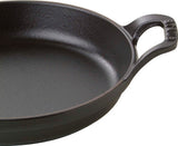 STAUB Cast Iron 5.5-inch x 3.8-inch Mini Oval Gratin Baking Dish
