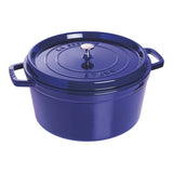 STAUB Cast Iron 9-qt Round Cocotte